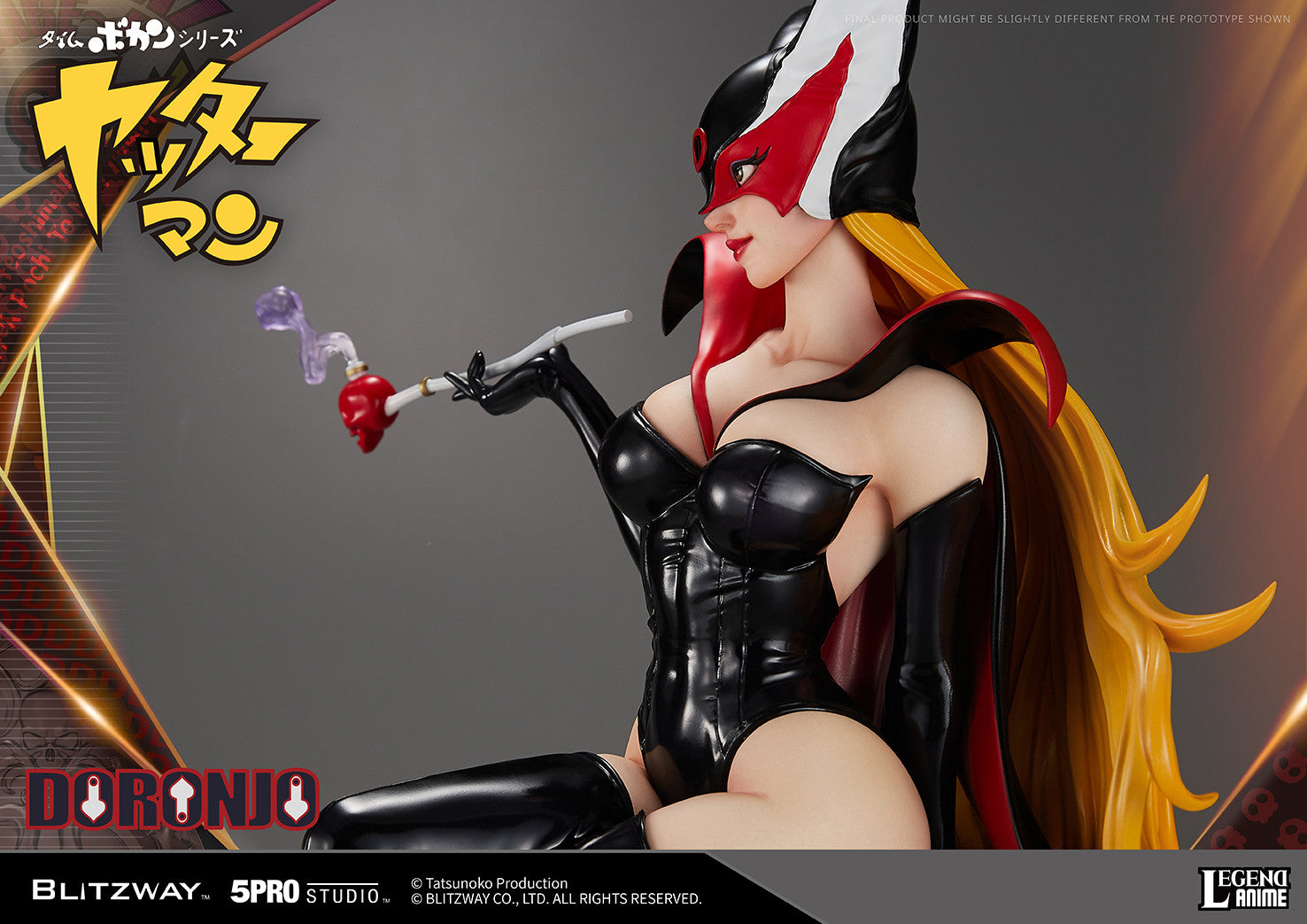 Blitzway 1/4 Doronjo 'Time Bokan Series: Yattaman', 5Pro Studio Legend Anime Statue