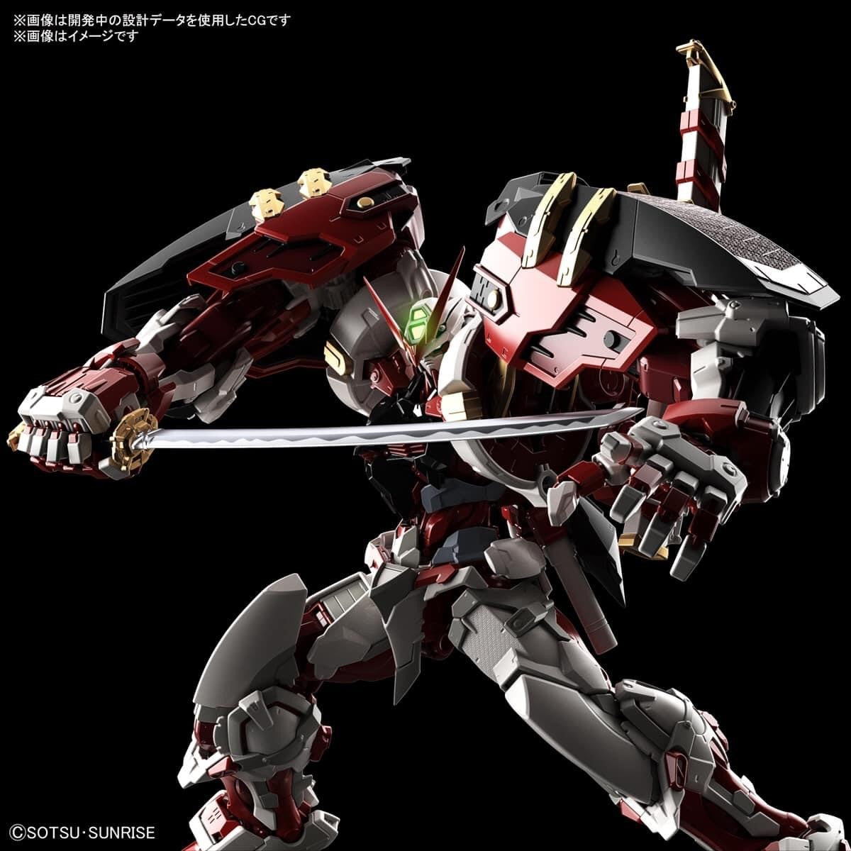 Bandai 1/100 High-Resolution Model Gundam Astray Red Frame Powered Red