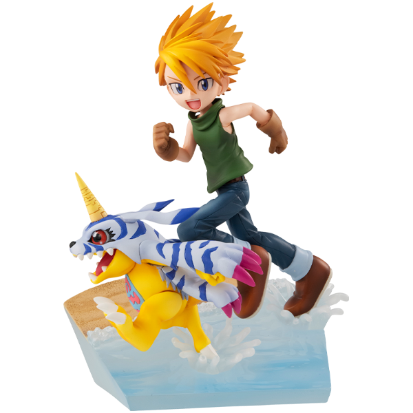 Megahouse G.E.M Series Yamato (Matt) Ishida & Gabumon (2022 Ver) "Digimon"