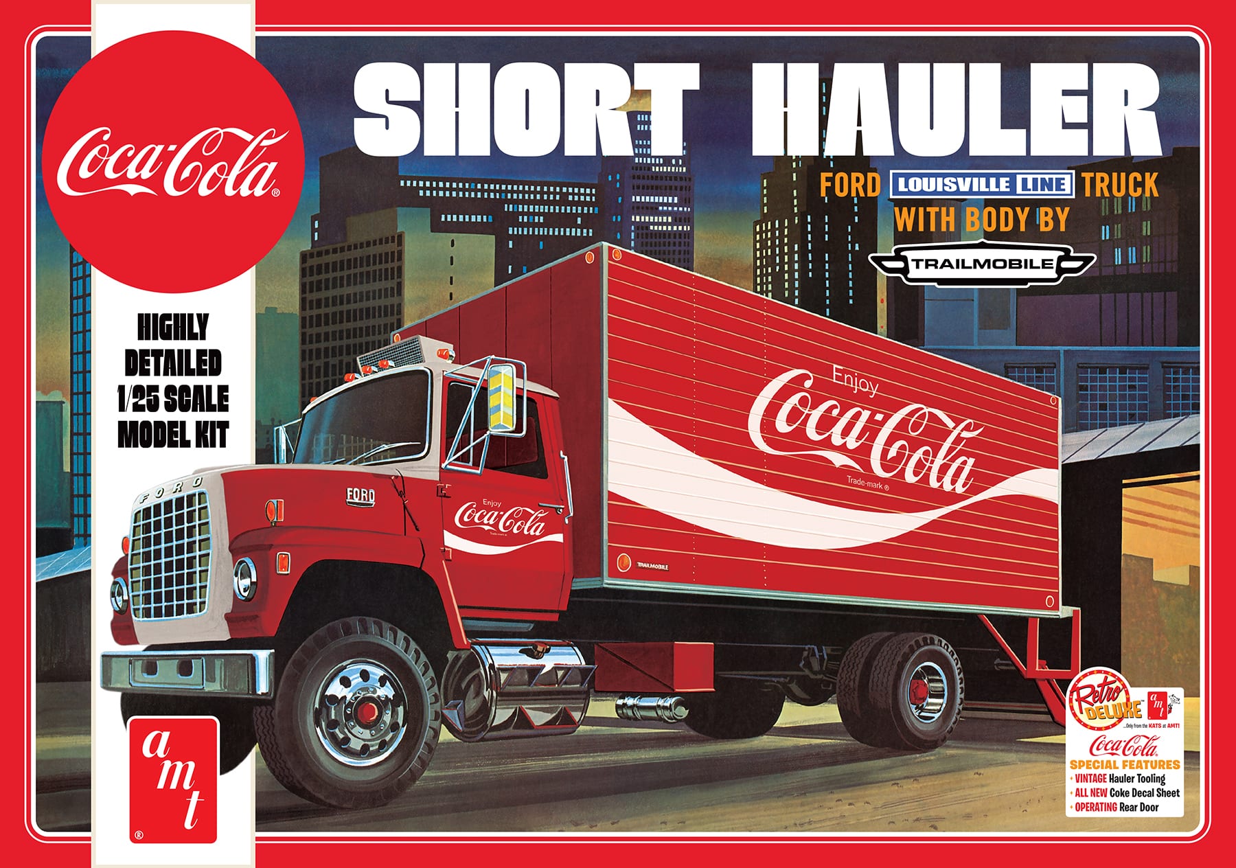 AMT 1970 Ford Lousiville Short Hauler Coca Cola