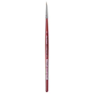 Da Vinci Cosmotop Spin 5580 Watercolor Brush - Round, Short Handle, Size 3/0