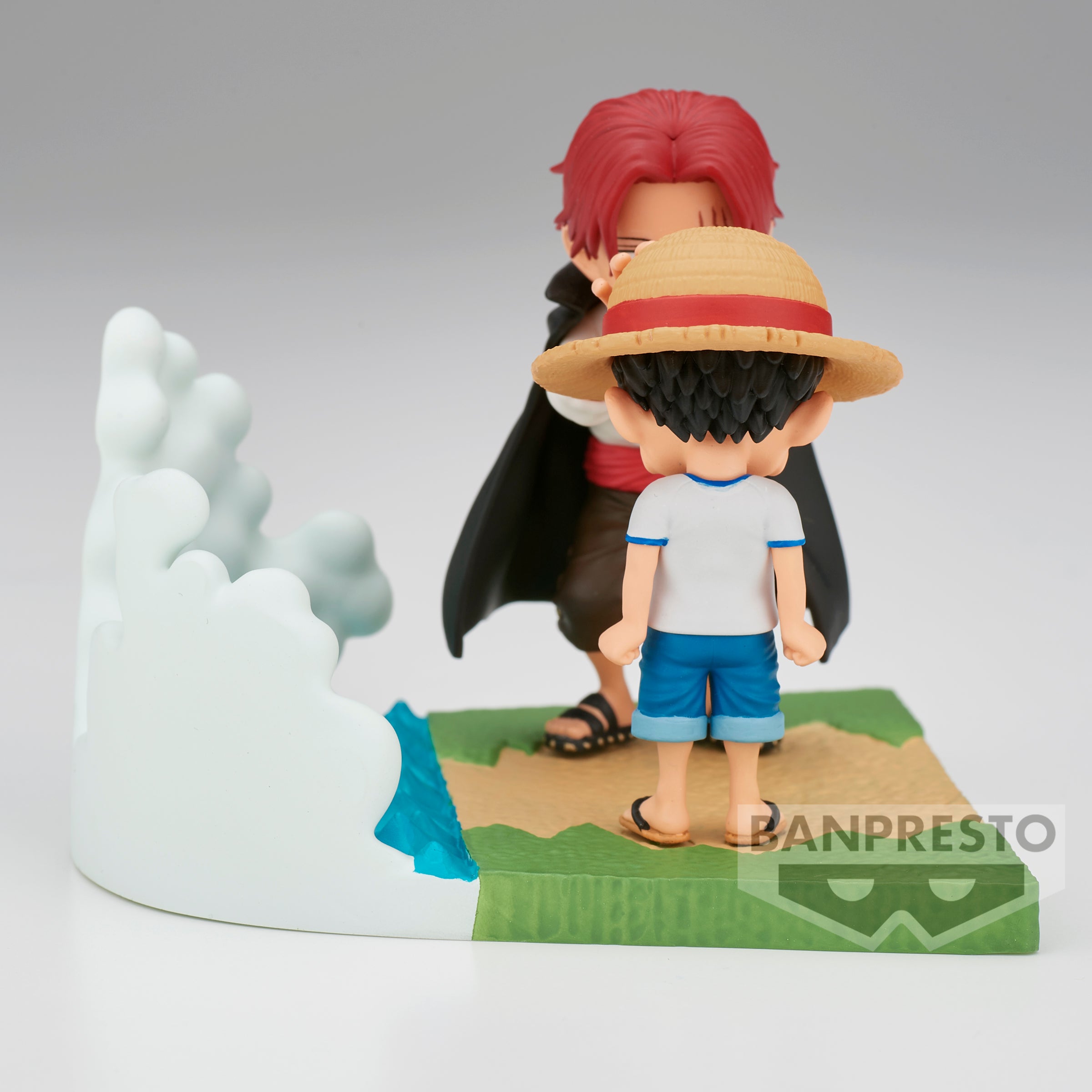 Bandai Spirits X Banpresto World Collectable Figure Log Stories - Monkey.D.Luffy & Shanks "One Piece"