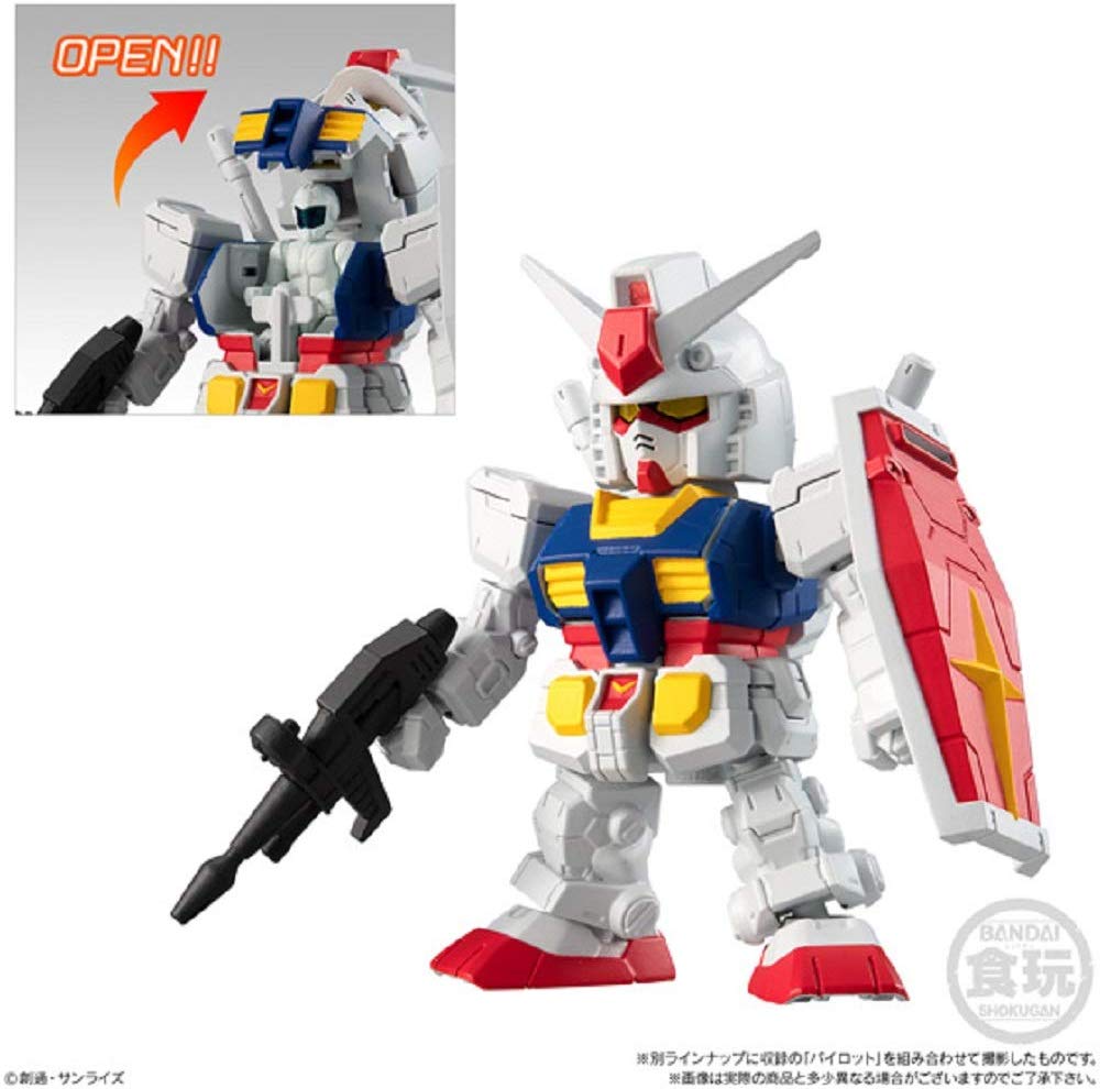 Bandai Mobile Suit Gundam Micro Wars 'Mobile Suit Gundam', Bandai Micro Wars (10/BOX)