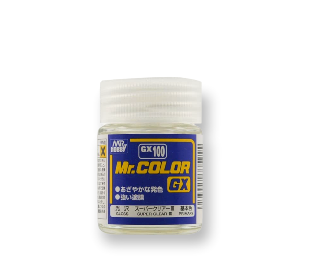 Mr Hobby Mr. Color GX 100 - Super Clear III - 18ml