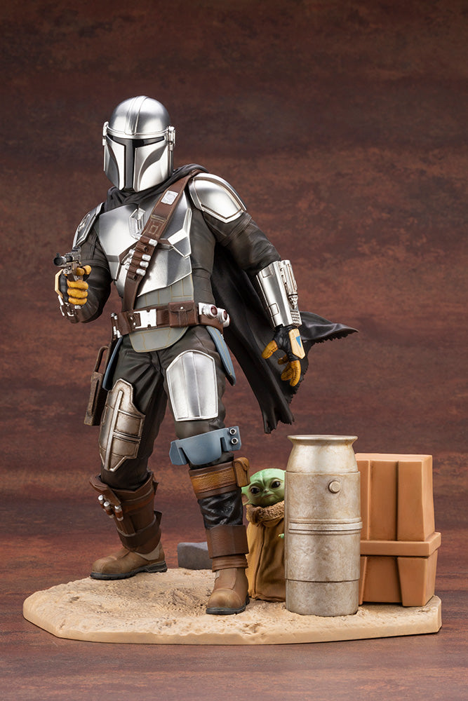 Kotobukiya 1/7 Artfx Mandalorian & The Child, Prepainted Statue