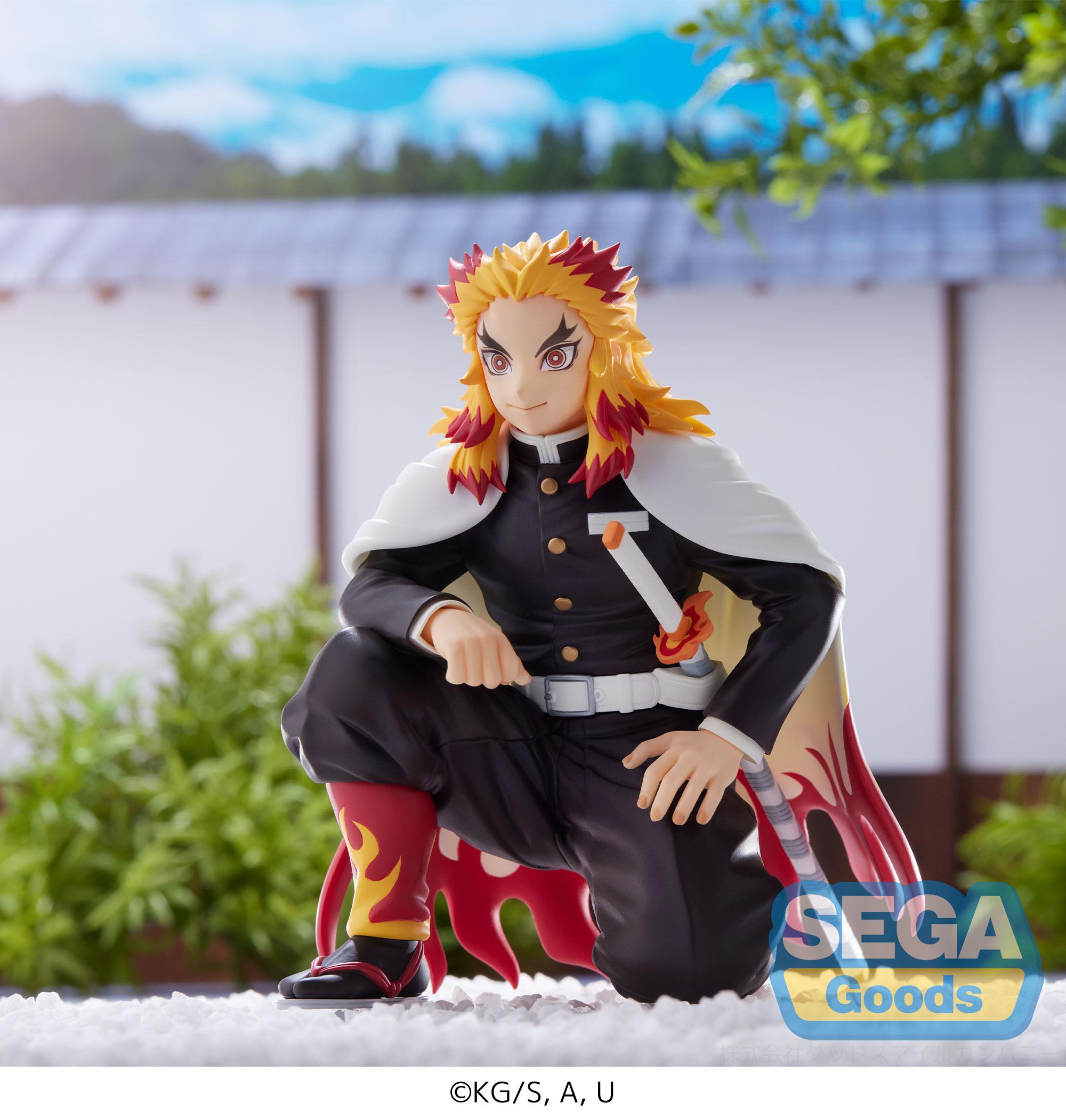 Good Smile Company Demon Slayer: Kimetsu no Yaiba Series Kyojuro Rengoku Hashira Meeting PM Perching Figure