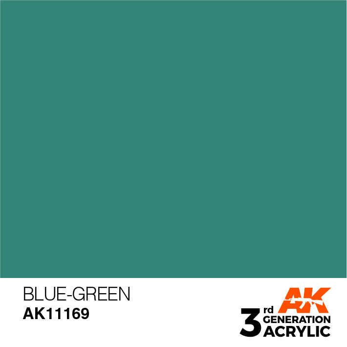 AK Interactive 3G Acrylic Blue-Green 17ml