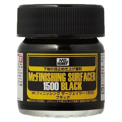 Mr Hobby Mr. Finishing Surfacer 1500 Black - 40ml