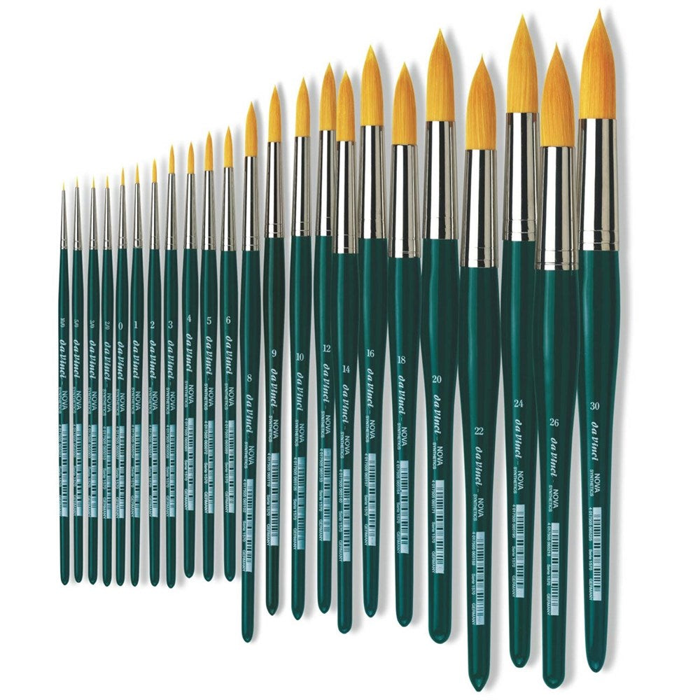 Da Vinci NOVA Series 1570, hobby brush, finest golden synthetic fibre, Size:-2