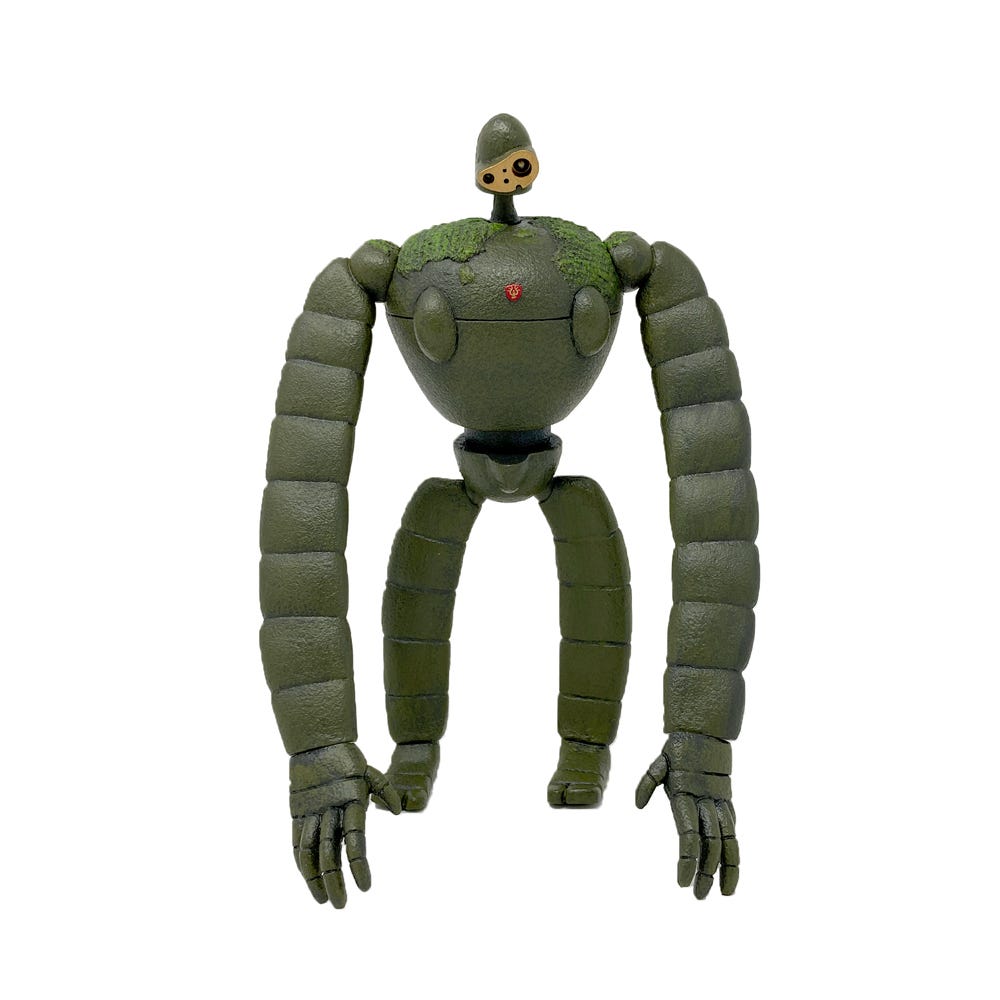 Benelic Castle in the Sky Robot Soldier Gardener Posing Figure 'Castle in the Sky'