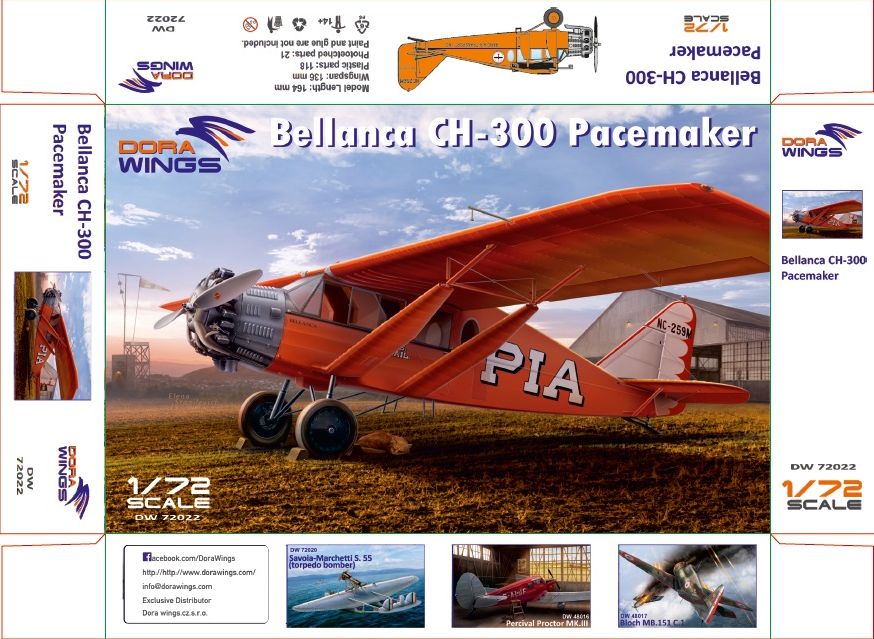 Dora Wings Bellanca CH-300 Pacemaker