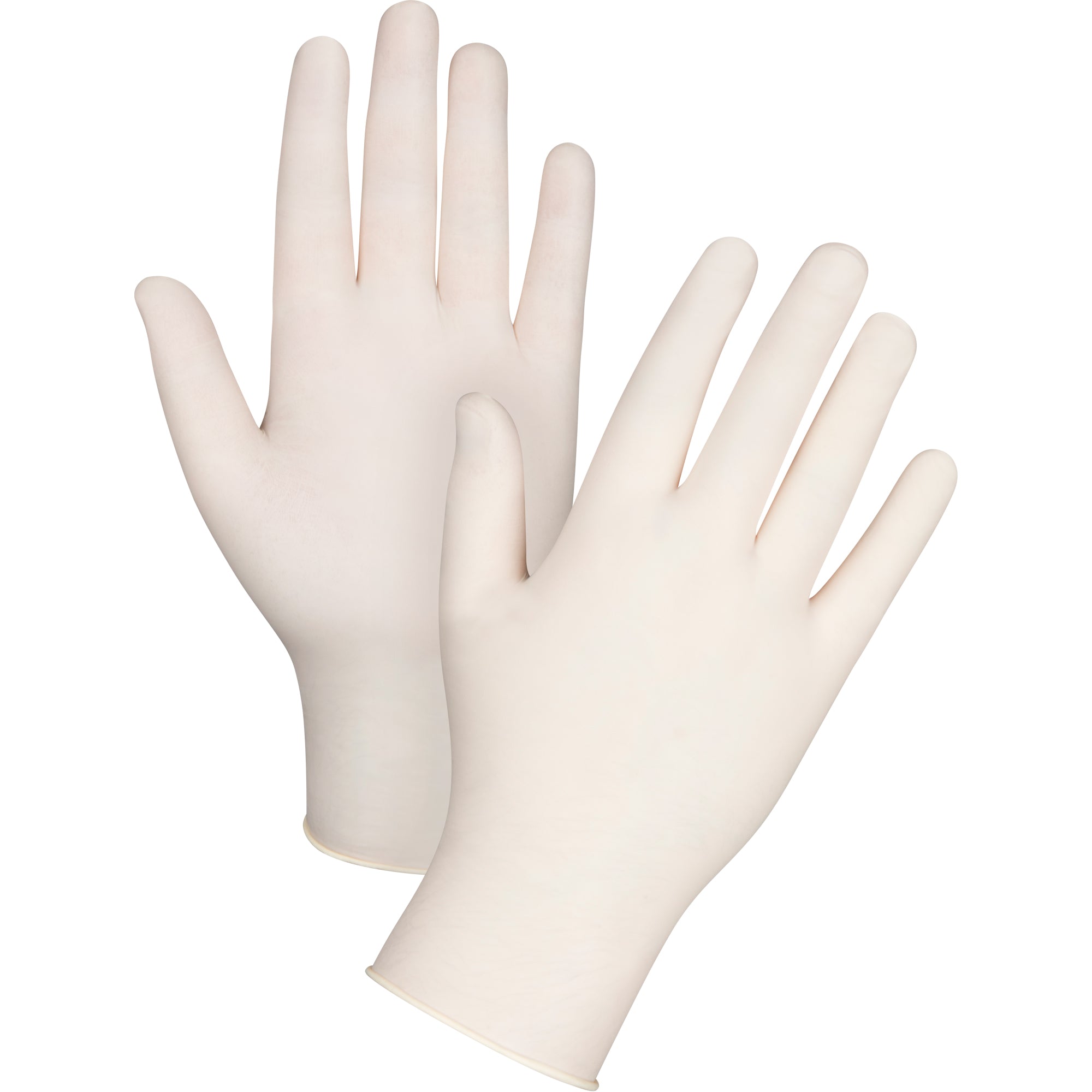 Zenith Examination Grade Powdered Latex Gloves, 4-mil, Large, 100 Count