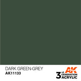 AK Interactive 3G Acrylic Dark Green-Grey 17ml