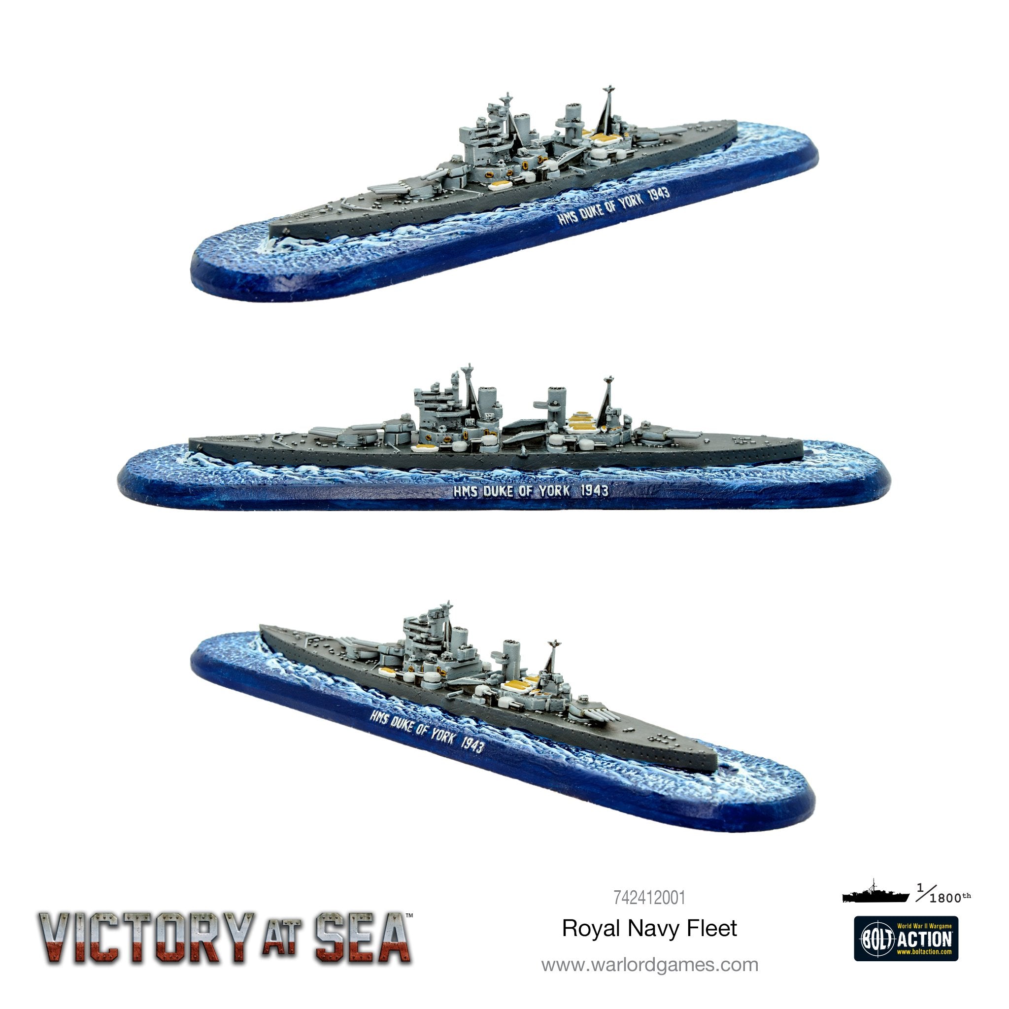 Victory at Sea Royal Navy fleet box