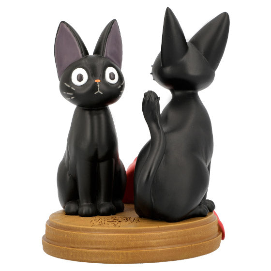 Benelic Jiji and Stuffed Plush Jiji Statue Desk Clock "Kiki's Delivery Service"