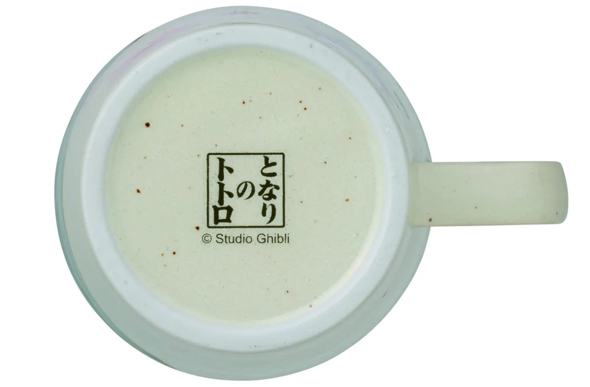 Skater Totoro Traditional Japanese Dish Series - Mug (Sakura/Cherry Blossom) "My Neighbor Totoro"