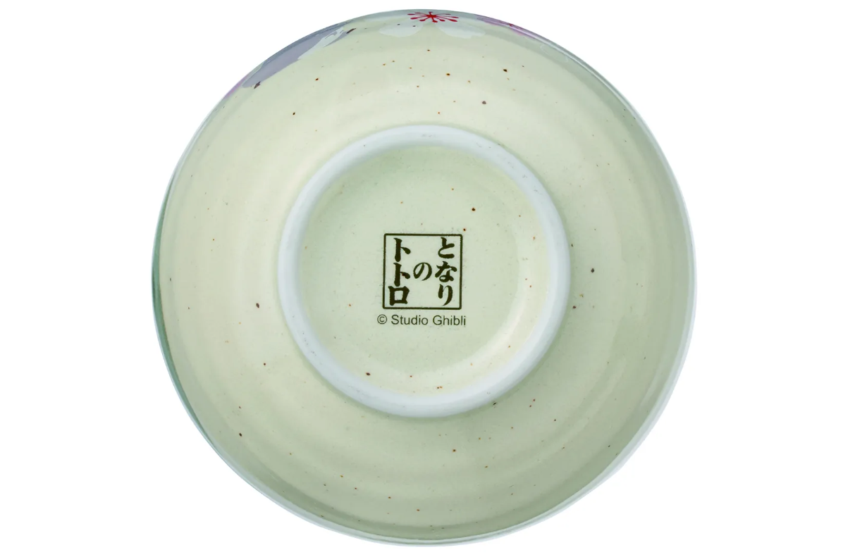 Skater Totoro Traditional Japanese Dish Series - Bowl (Sakura/Cherry Blossom) "My Neighbor Totoro"