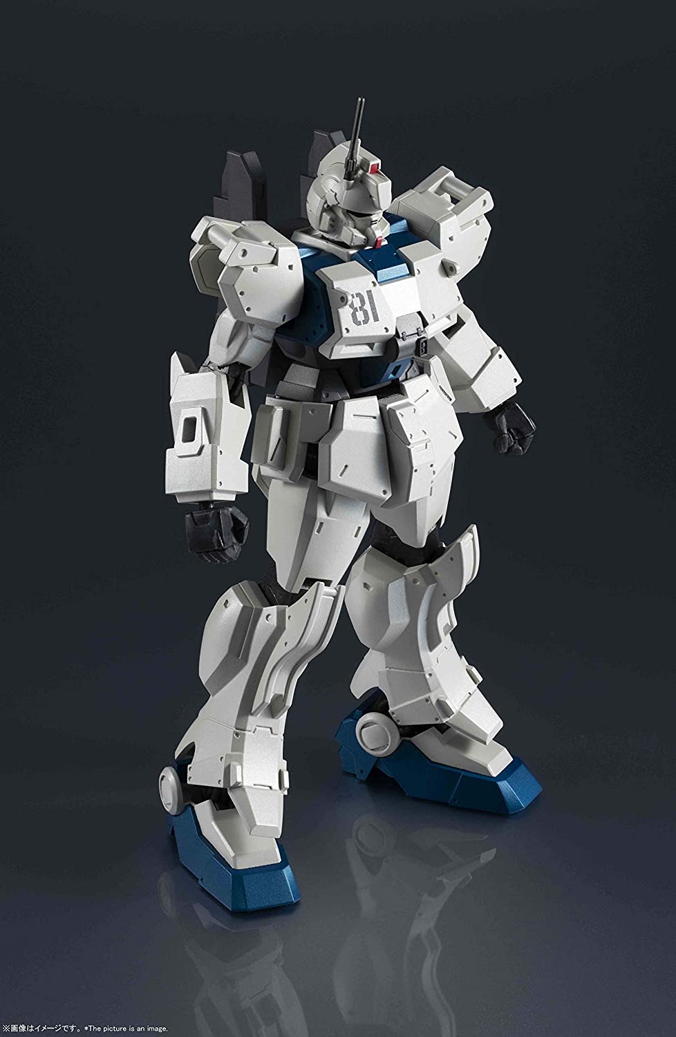 Bandai RX-79[G]Ez-8 Gundam Ez-8 'Mobile Suit Gundam: The 08th MS Team', Bandai Gundam Universe (5.9 Inch approx)