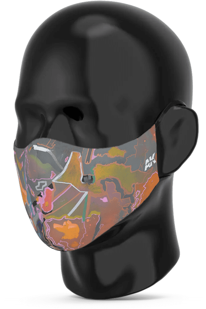 AK Interactive Urban Camouflage Face Mask 2