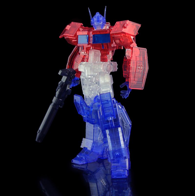 Flame Toys Furai Model Optimus Prime IDW (Clear Ver) 'Transformers'