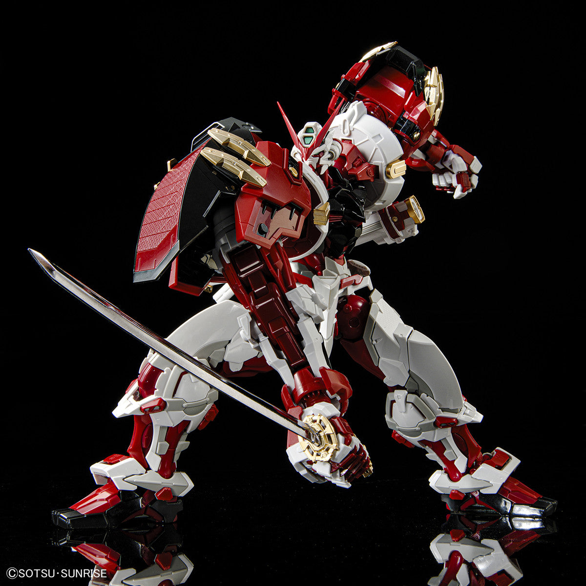 Bandai 1/100 High-Resolution Model Gundam Astray Red Frame Powered Red