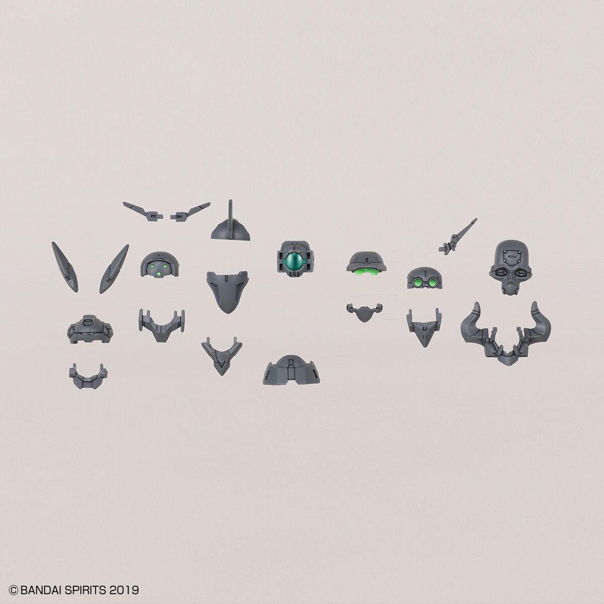 Bandai 30MM 1/144 Option Parts Set 7 (Customize Heads B)