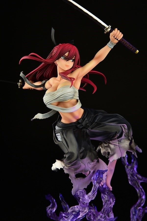 Fairy Tail - Erza Scarlet - Samurai Light Flame Manjo ver. Jet Black - 1/6(Orca Toys)