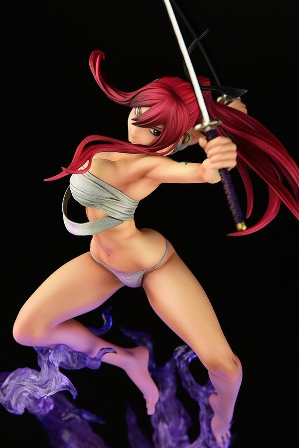 Fairy Tail - Erza Scarlet - Samurai Light Flame Manjo ver. Jet Black - 1/6(Orca Toys)