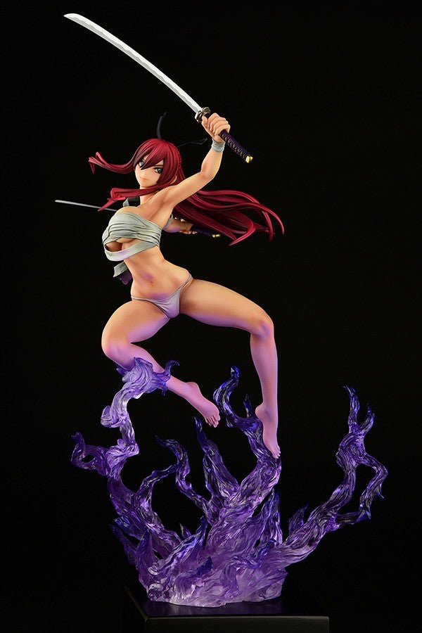 Fairy Tail - Erza Scarlet - Samurai Light Flame Manjo ver. Jet Black - 1/6(Orca Toys)