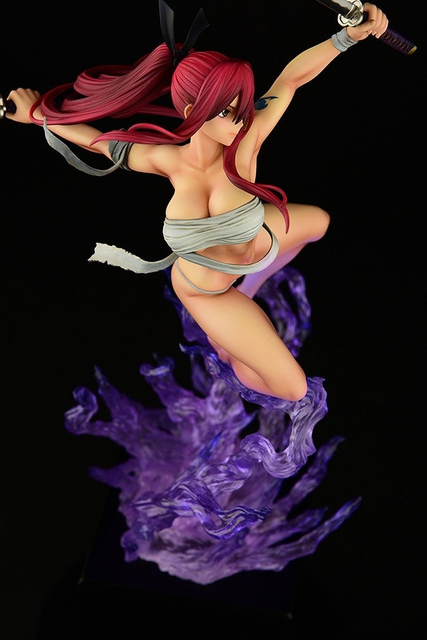 Fairy Tail - Erza Scarlet - Samurai Light Flame Manjo ver. Jet Black - 1/6(Orca Toys)