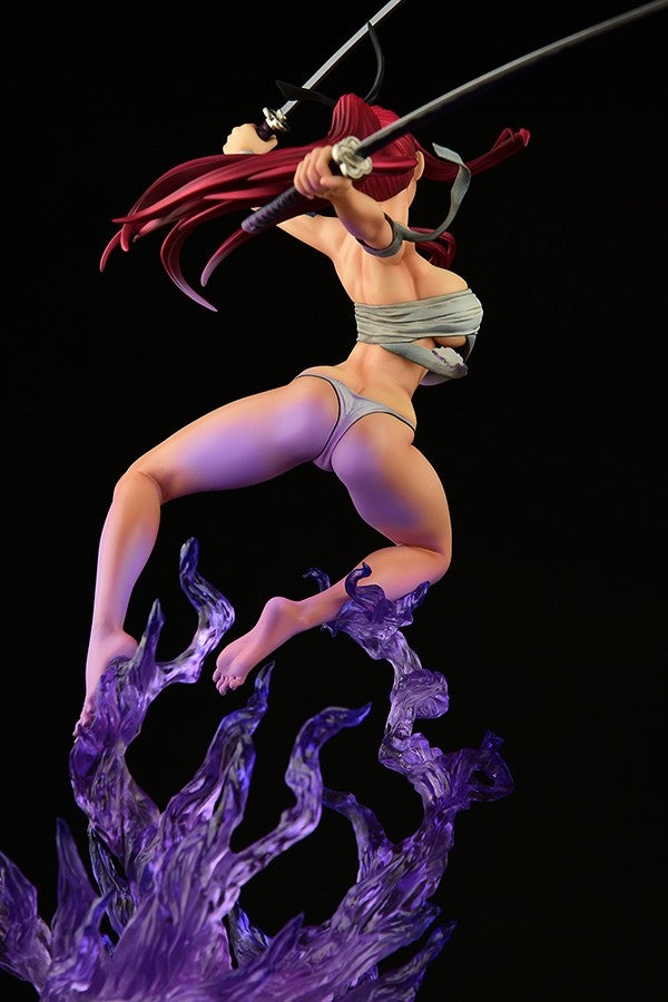 Fairy Tail - Erza Scarlet - Samurai Light Flame Manjo ver. Jet Black - 1/6(Orca Toys)