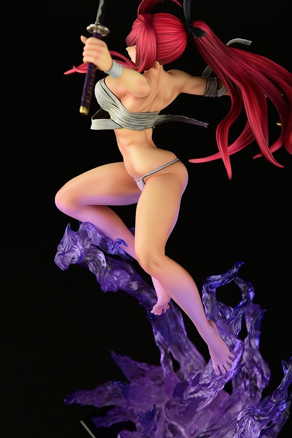 Fairy Tail - Erza Scarlet - Samurai Light Flame Manjo ver. Jet Black - 1/6(Orca Toys)