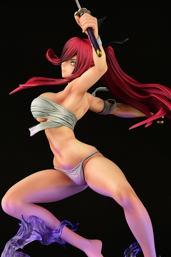 Fairy Tail - Erza Scarlet - Samurai Light Flame Manjo ver. Jet Black - 1/6(Orca Toys)