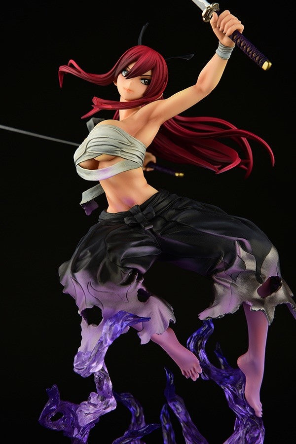 Fairy Tail - Erza Scarlet - Samurai Light Flame Manjo ver. Jet Black - 1/6(Orca Toys)