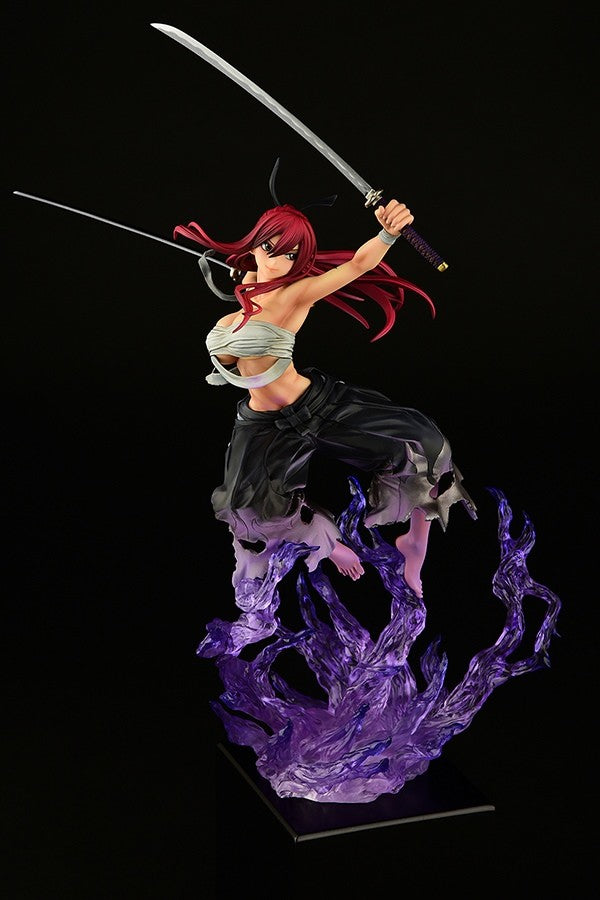 Fairy Tail - Erza Scarlet - Samurai Light Flame Manjo ver. Jet Black - 1/6(Orca Toys)