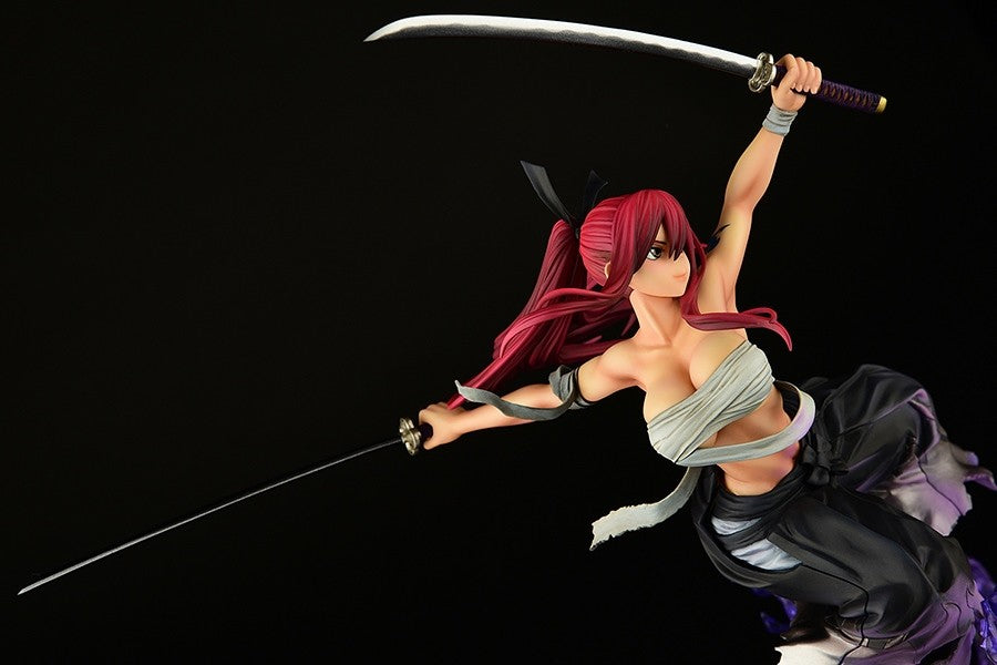 Fairy Tail - Erza Scarlet - Samurai Light Flame Manjo ver. Jet Black - 1/6(Orca Toys)