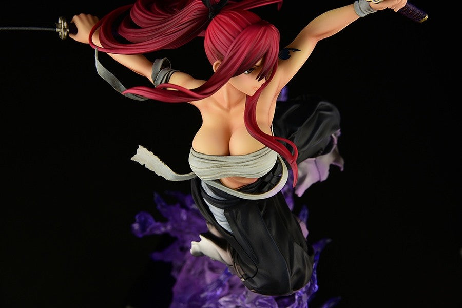 Fairy Tail - Erza Scarlet - Samurai Light Flame Manjo ver. Jet Black - 1/6(Orca Toys)