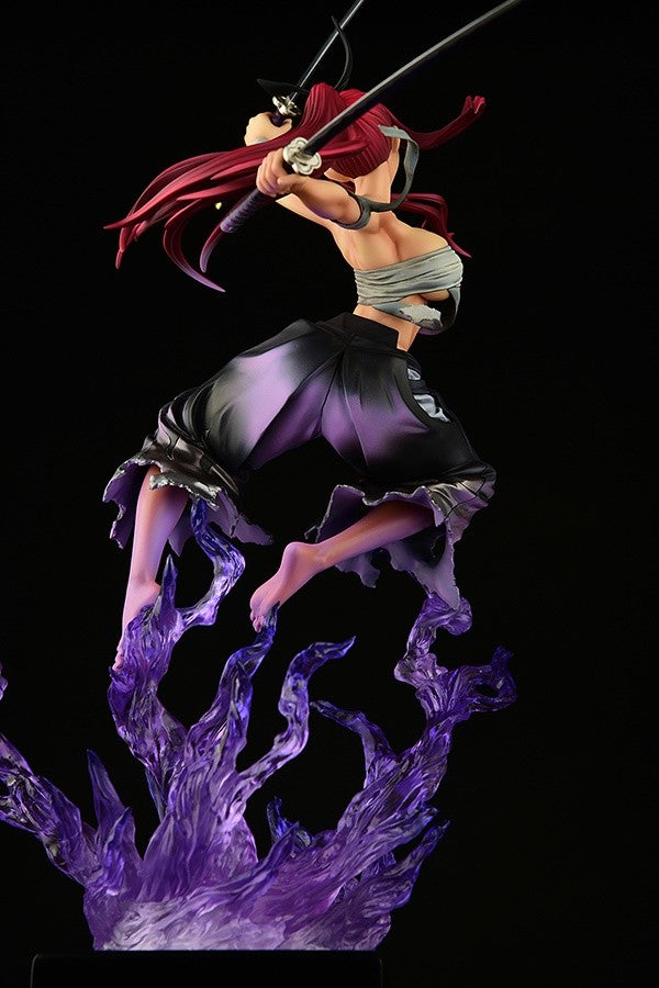 Fairy Tail - Erza Scarlet - Samurai Light Flame Manjo ver. Jet Black - 1/6(Orca Toys)