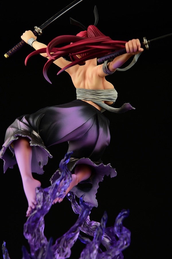 Fairy Tail - Erza Scarlet - Samurai Light Flame Manjo ver. Jet Black - 1/6(Orca Toys)