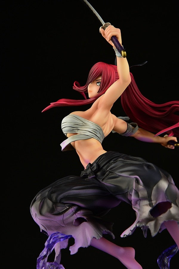 Fairy Tail - Erza Scarlet - Samurai Light Flame Manjo ver. Jet Black - 1/6(Orca Toys)