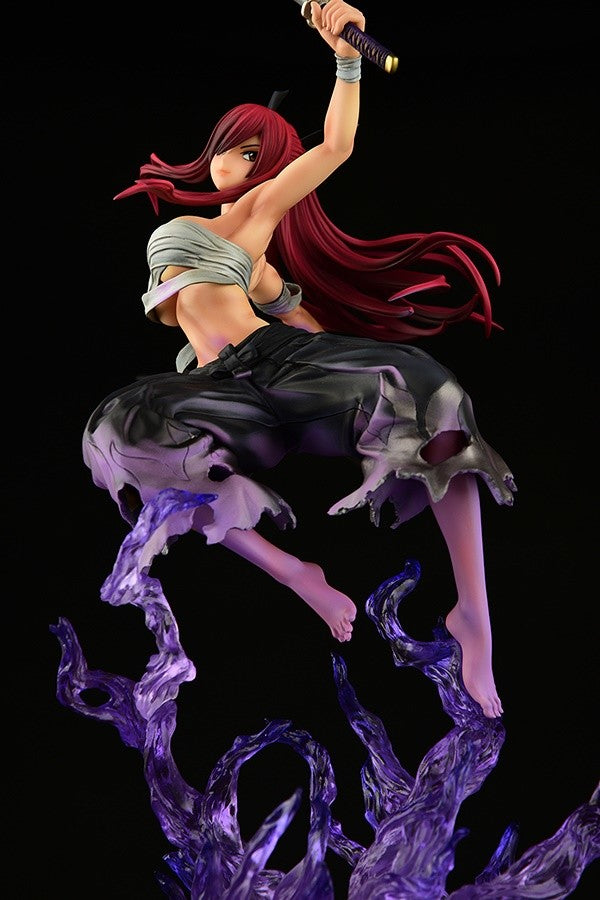 Fairy Tail - Erza Scarlet - Samurai Light Flame Manjo ver. Jet Black - 1/6(Orca Toys)