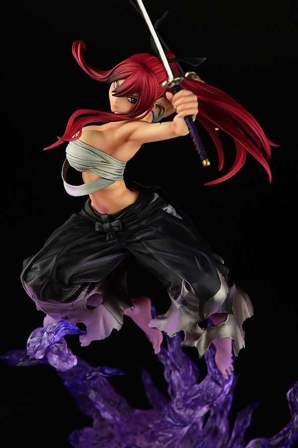 Fairy Tail - Erza Scarlet - Samurai Light Flame Manjo ver. Jet Black - 1/6(Orca Toys)