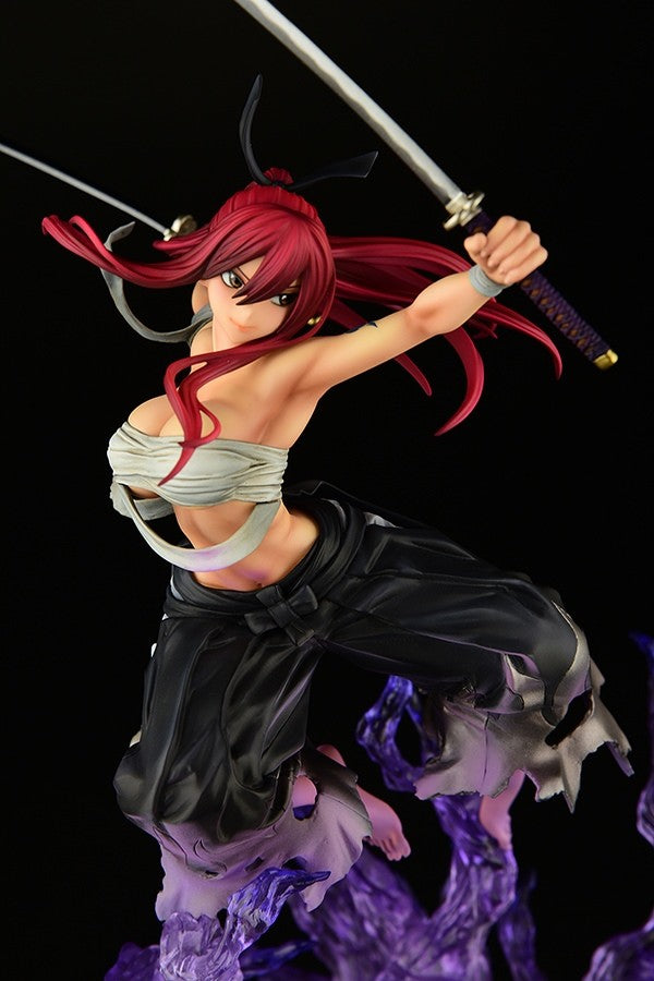 Fairy Tail - Erza Scarlet - Samurai Light Flame Manjo ver. Jet Black - 1/6(Orca Toys)