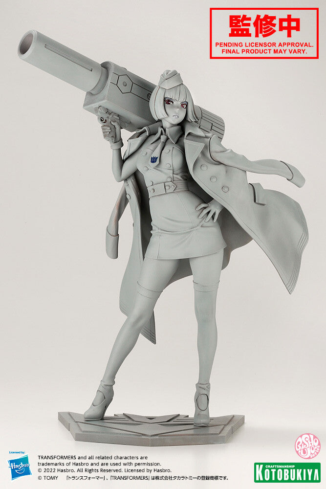 Kotobukiya 1/7 Transformers Series Megatron Deluxe Edition Bishoujo, Pre-Painted PVC Statue