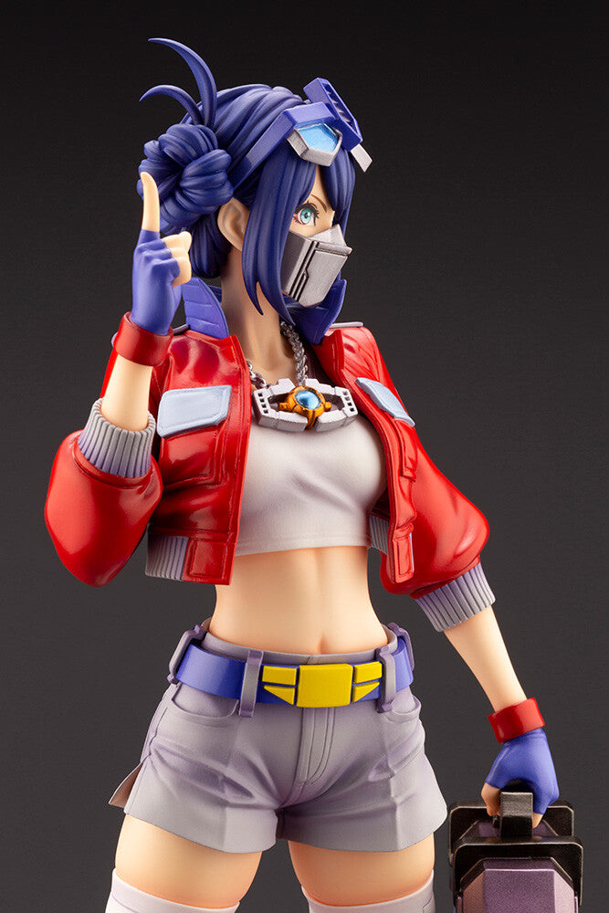 Kotobukiya 1/7 Transformers Series Optimus Prime Deluxe Edition Bishoujo, Pre-Painted PVC Statue