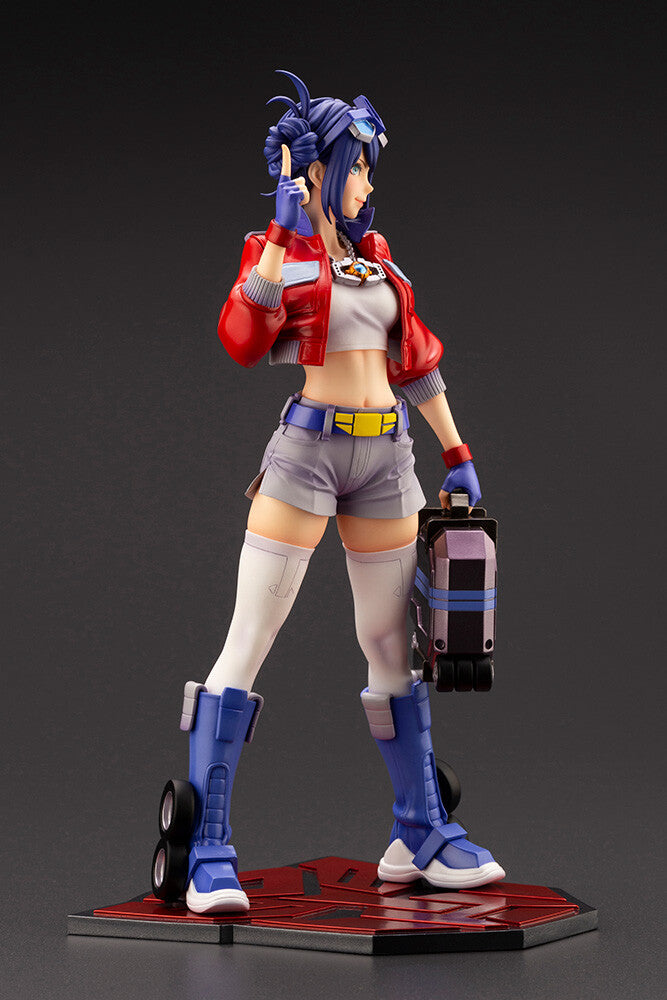 Kotobukiya 1/7 Transformers Series Optimus Prime Deluxe Edition Bishoujo, Pre-Painted PVC Statue