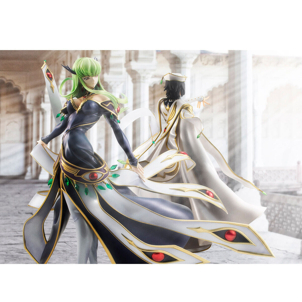 Megahouse G.E.M Lelouch Vi Britannia& C.C Set "Code Geass"