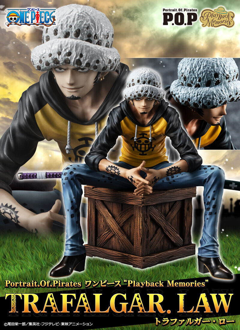 Megahouse Portrait.Of.Pirates “Playback Memories” Trafalgar. Law "One Piece" - P-REX Hobby