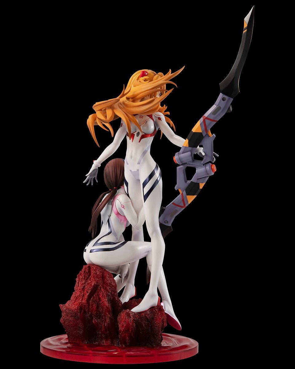 Megahouse GEM Series Asuka Langley Shikinami & Mari Makinami Illustrious (3.0 + 1.0 Thrice Upon a Time) "Evangelion"