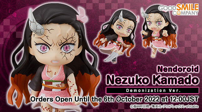 Good Smile Company Demon Slayer: Kimetsu no Yaiba Series Nezuko Kamado Demonization Ver. Nendoroid Doll